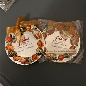 Fiona Fall Glass Bead Bracelet